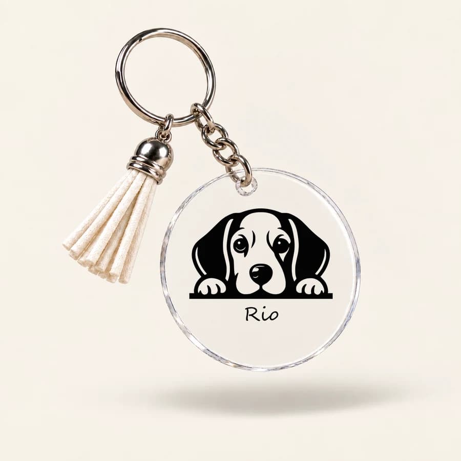 Porte-clés Animal — modèle Beagle