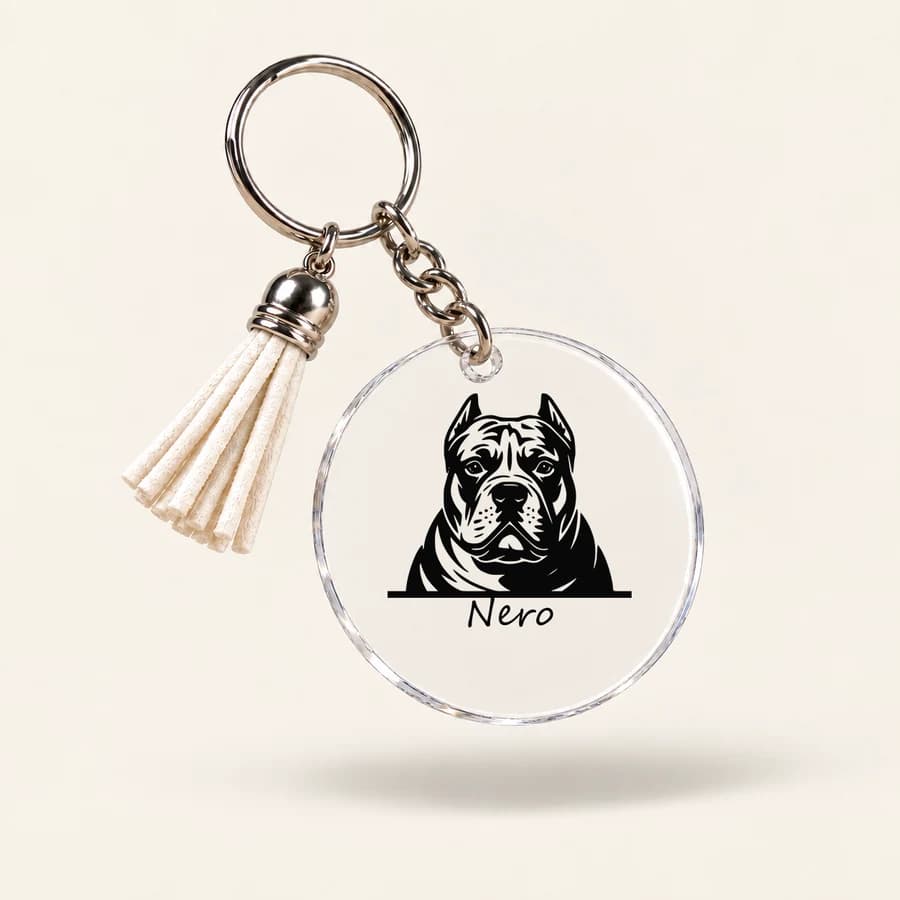 Porte-clés Animal — modèle Cane Corso
