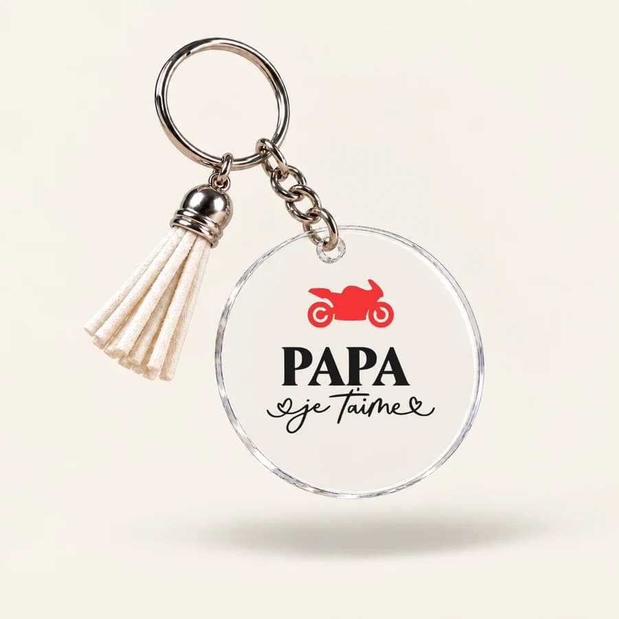 Porte-clés « Famille » — modèle Papa — Vélo
