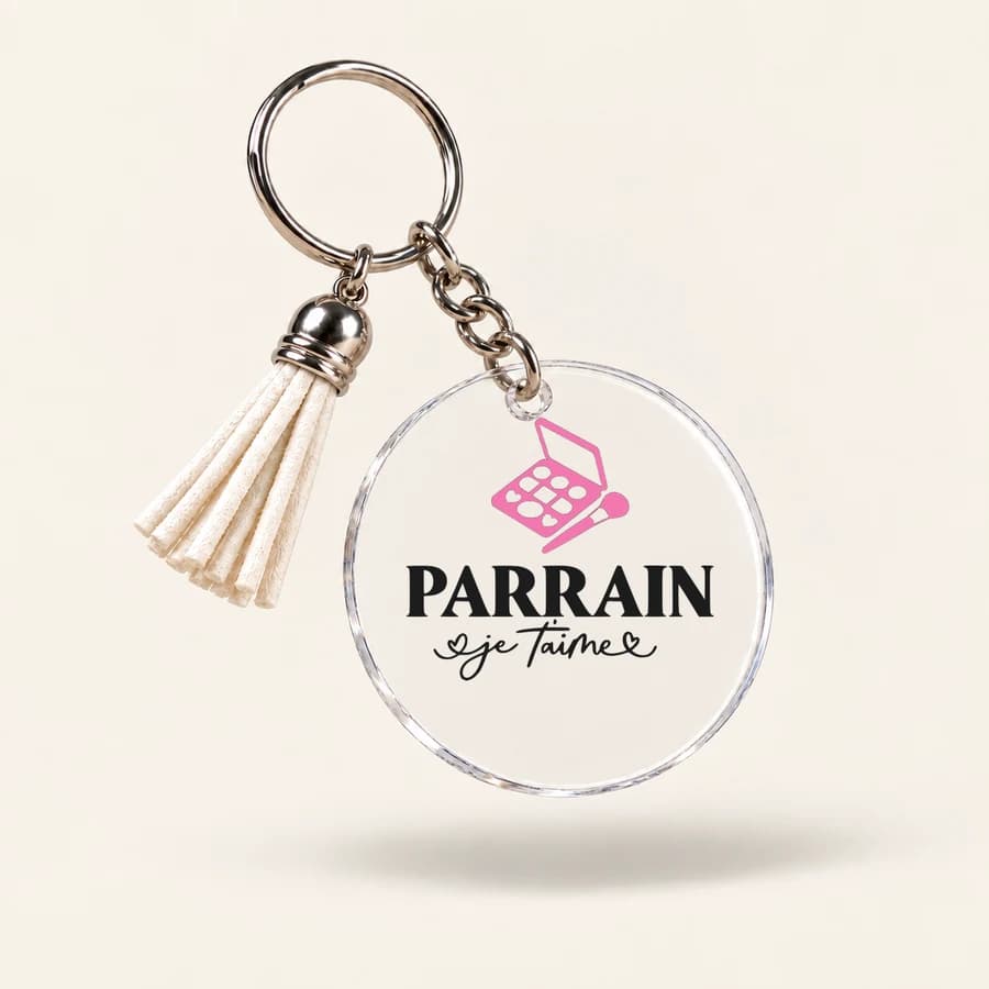 Porte-clés « Famille » — modèle Parrain — Maquillage