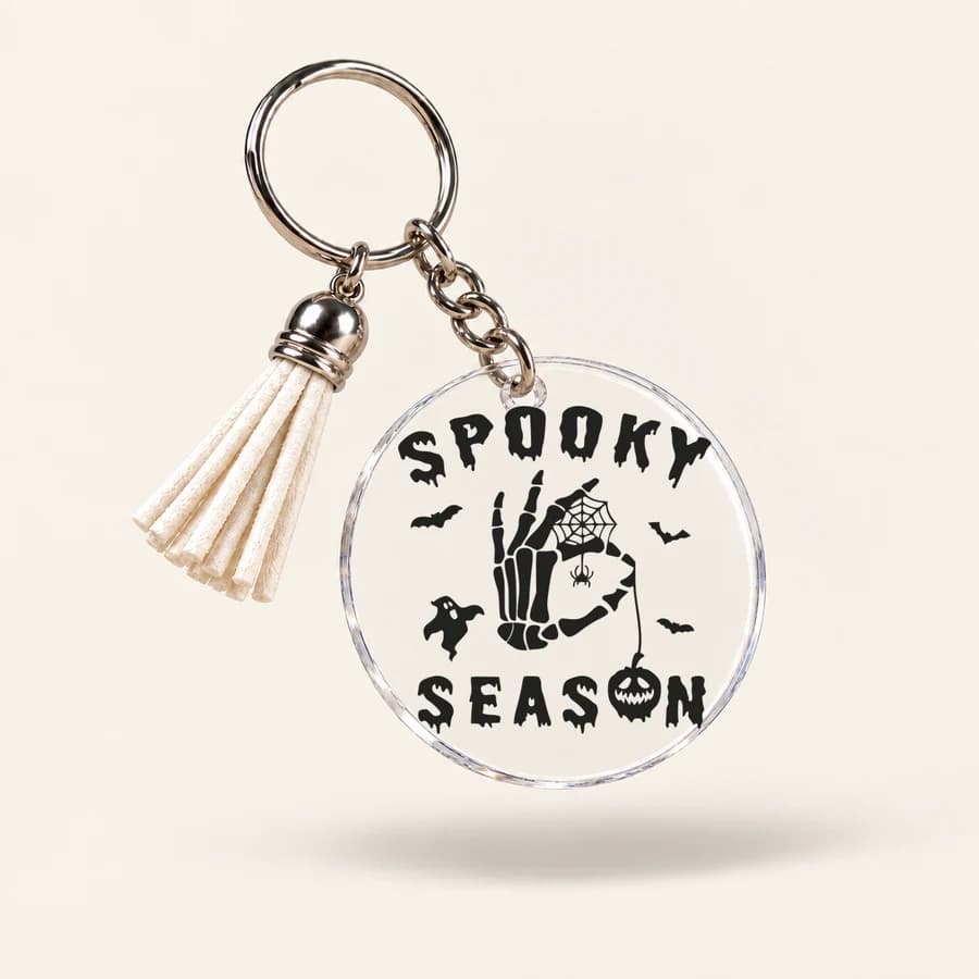 Halloween-Schlüsselanhänger – Modell Spooky Season