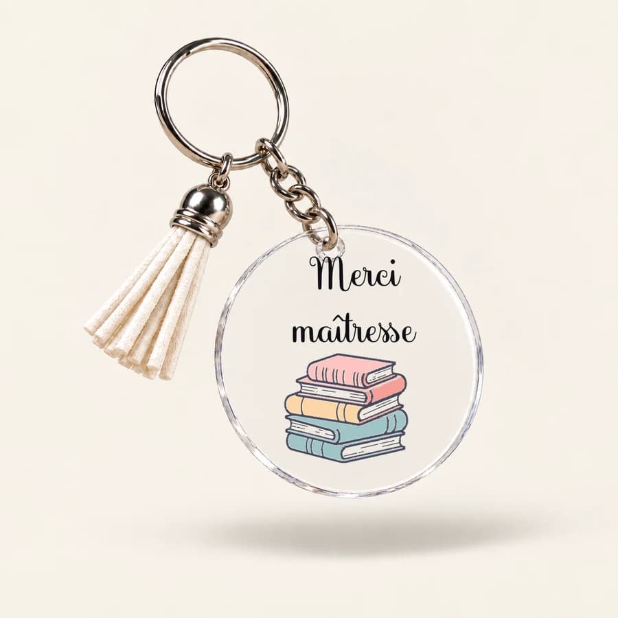 Porte-clés « Maîtresse » — modèle Merci