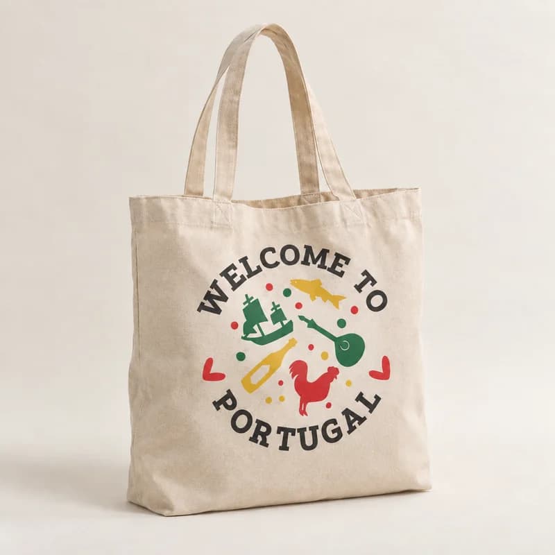 Tote bag « Portugal » — modèle Écusson