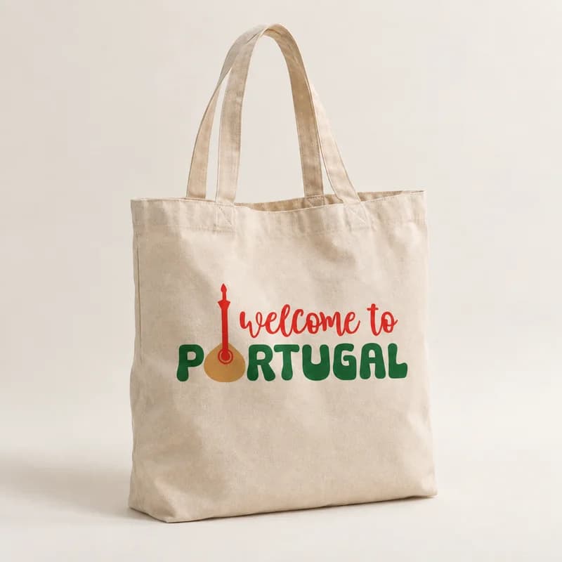 Tote bag « Portugal » — modèle Guitare de fado