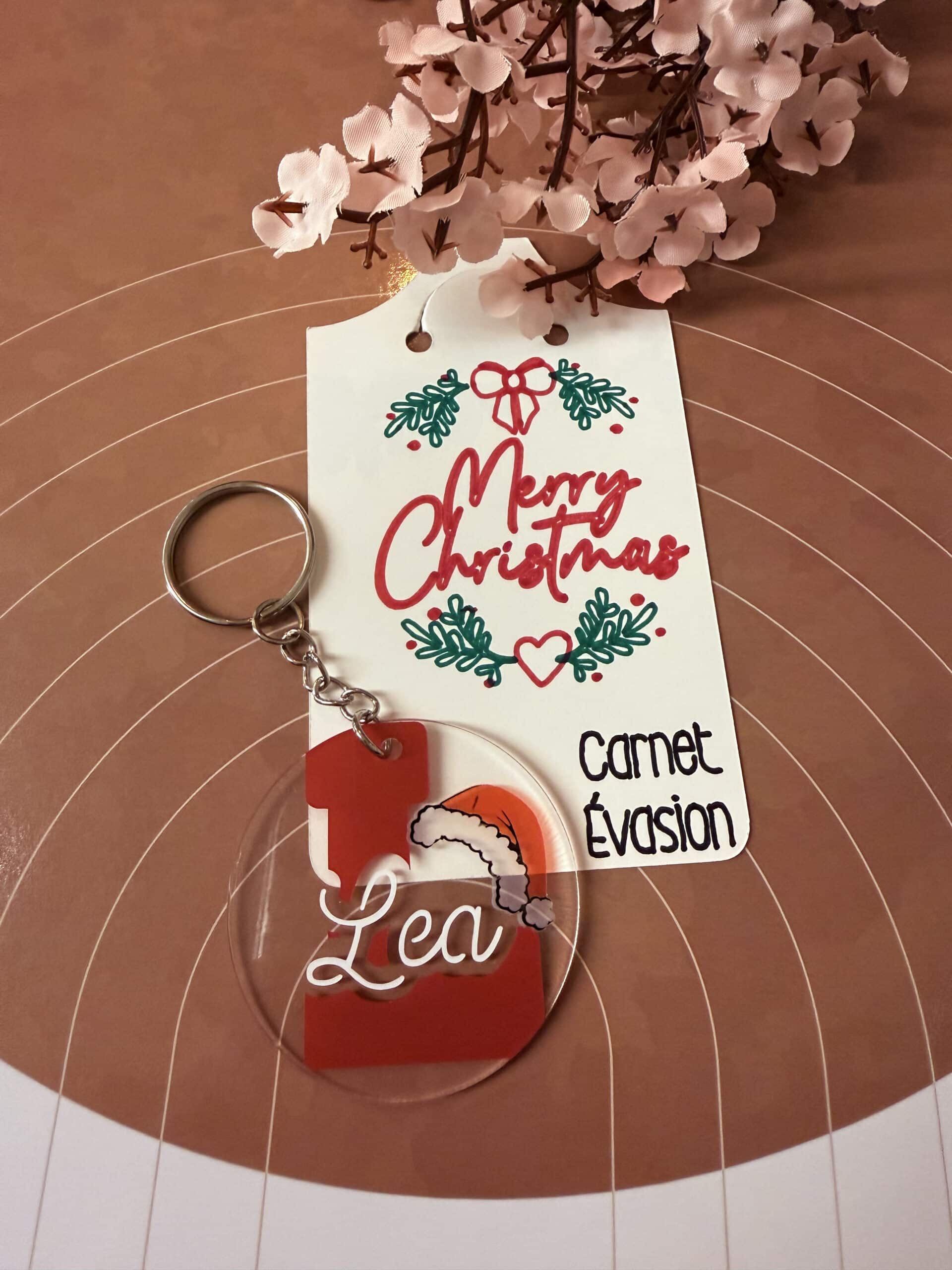 Porte clé personnalisé Noël – Image 4